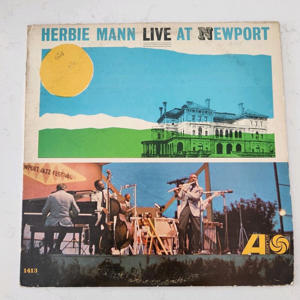 Herbie Mann - Live At Newport Vinyl LP NM 1413